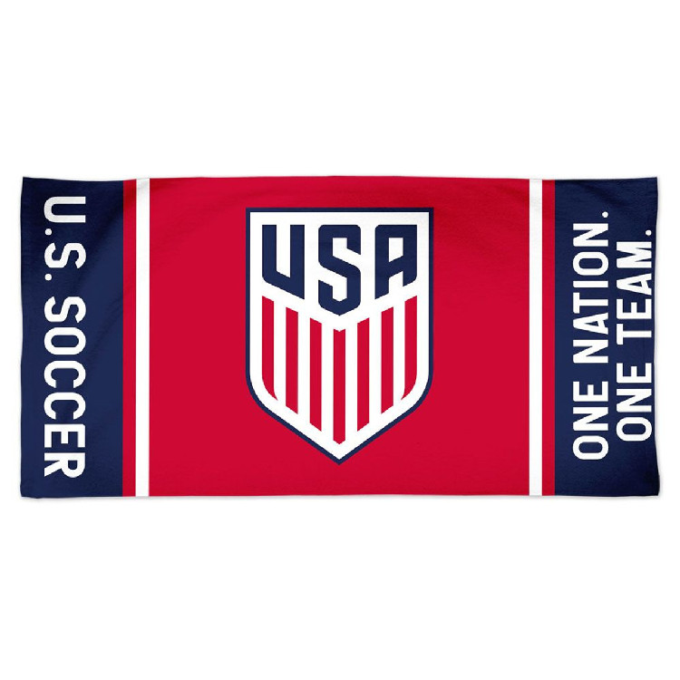 US Soccer National Team Towel 30x60 Beach Style Spectra