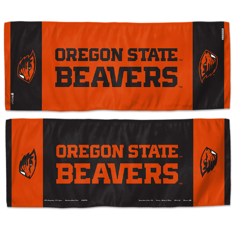 Oregon State Beavers Cooling Towel 12x30