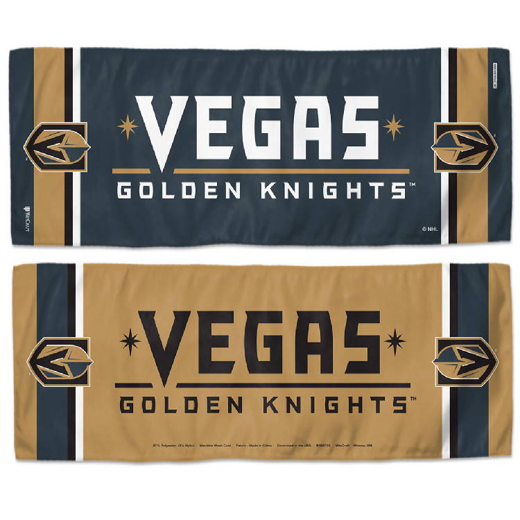 Vegas Golden Knights Cooling Towel 12x30