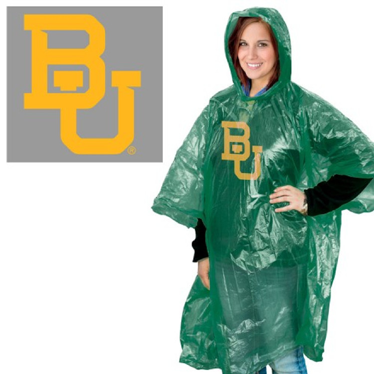 Baylor Bears Rain Poncho