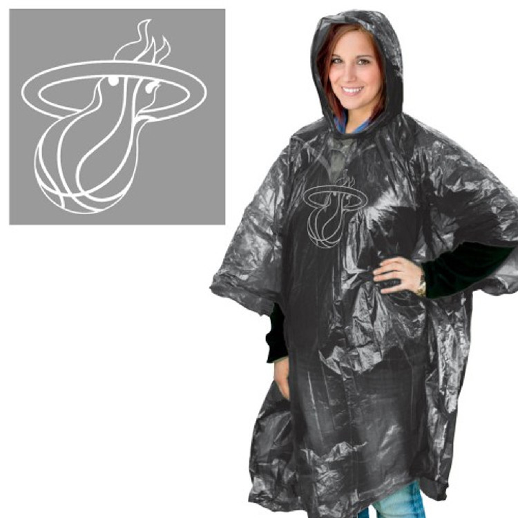 Miami Heat Rain Poncho