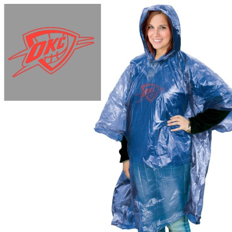 Oklahoma City Thunder Rain Poncho