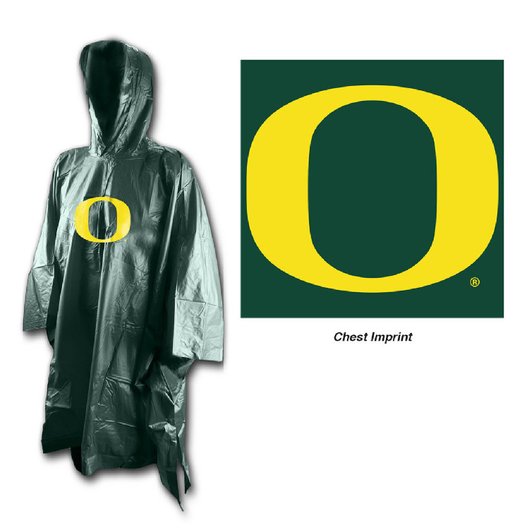 Oregon Ducks Rain Poncho