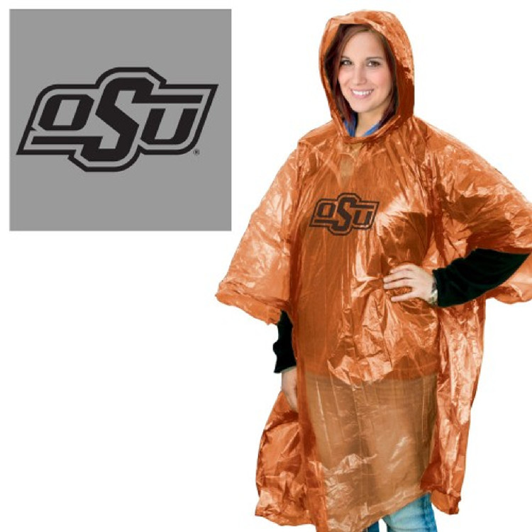 Oklahoma State Cowboys Rain Poncho