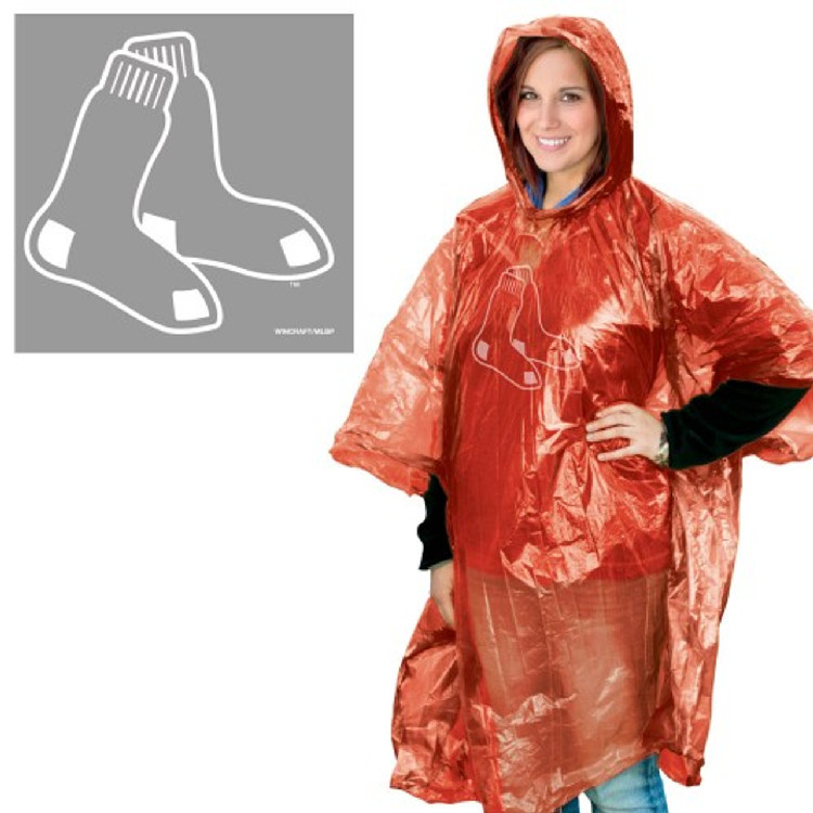 Boston Red Sox Rain Poncho