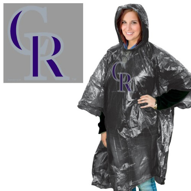 Colorado Rockies Rain Poncho