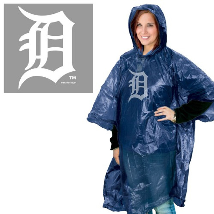 Detroit Tigers Rain Poncho