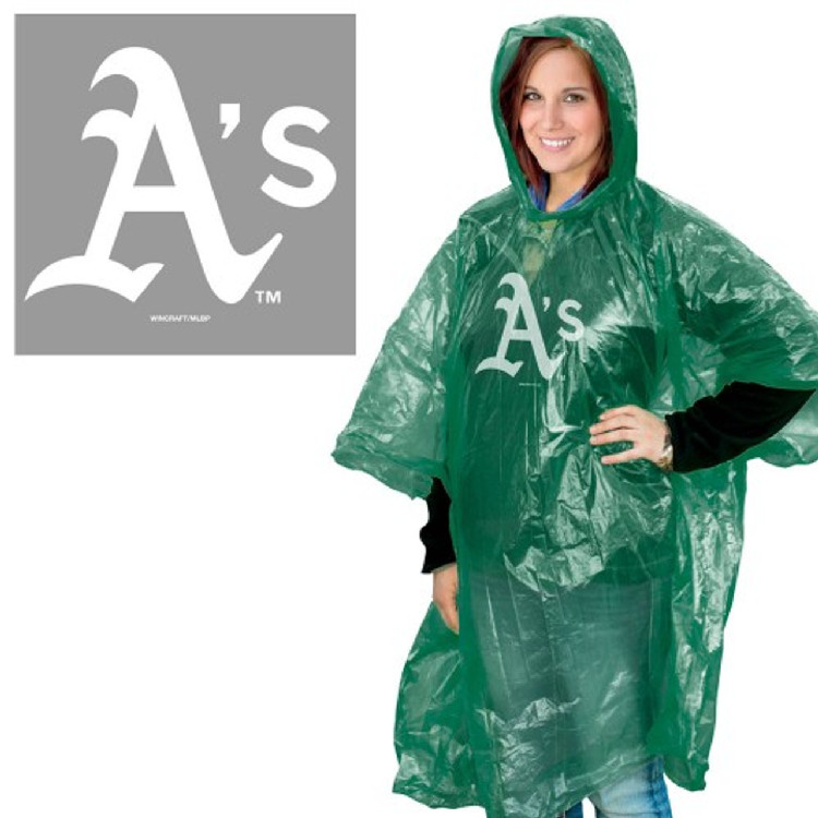 Oakland Athletics Rain Poncho