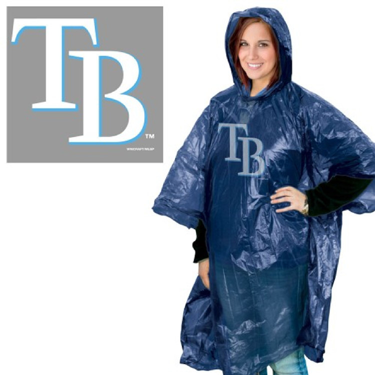 Tampa Bay Rays Rain Poncho