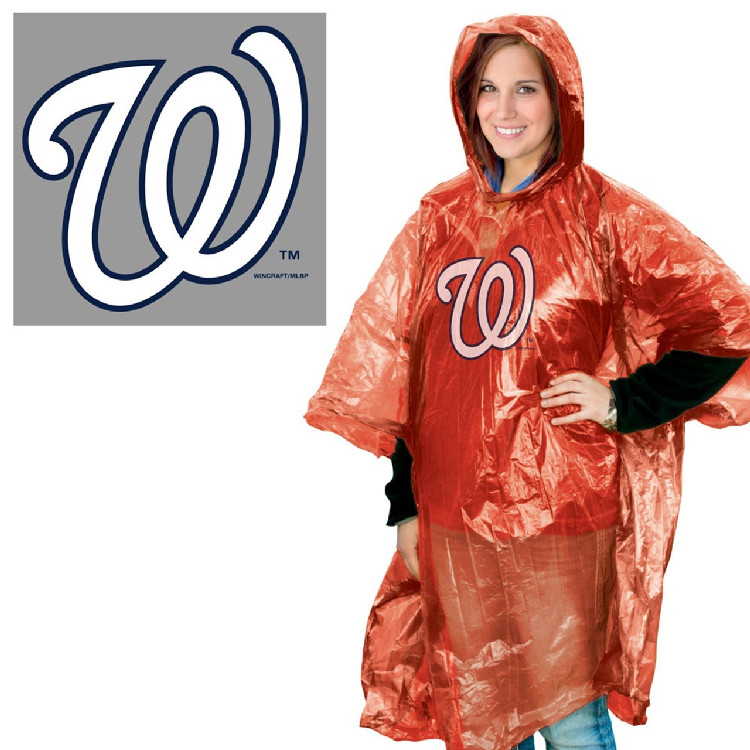 Washington Nationals Rain Poncho