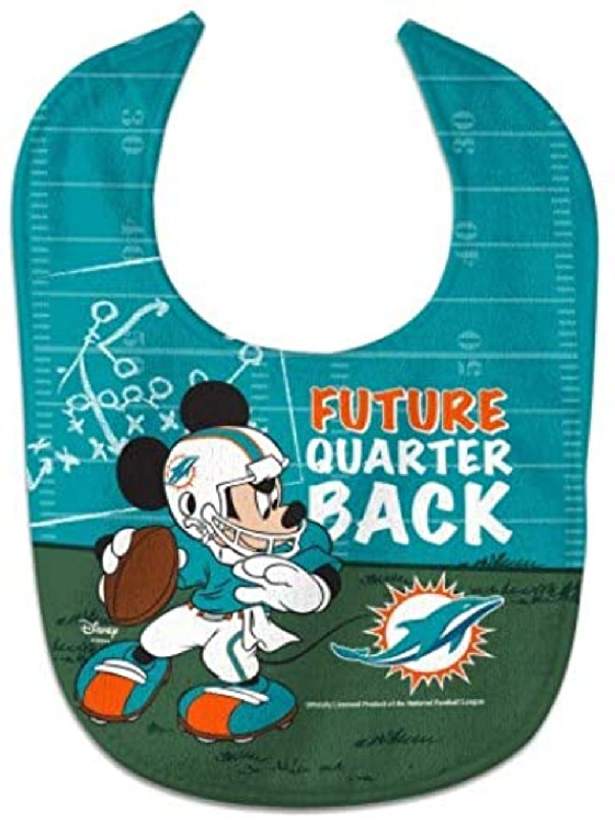 Miami Dolphins Baby Bib All Pro Future Quarterback