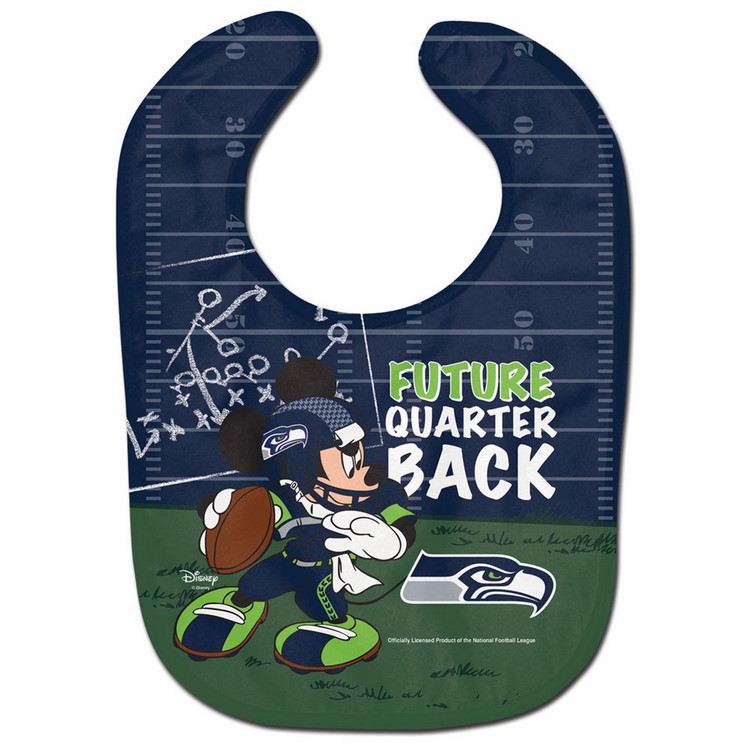 Seattle Seahawks Baby Bib All Pro Future Quarterback