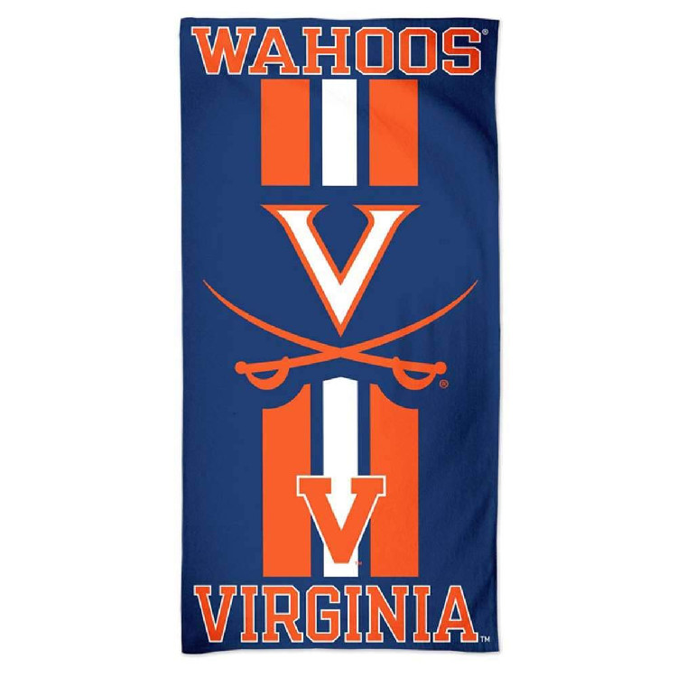 Virginia Cavaliers Towel 30x60 Beach Style