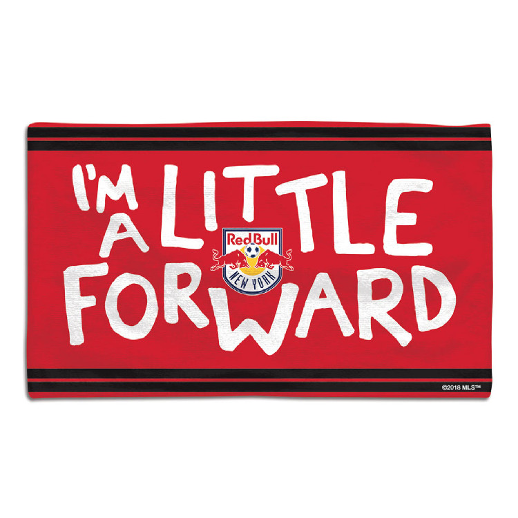 New York Red Bulls Baby Burp Cloth 10x17