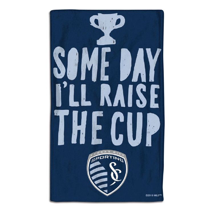 Sporting Kansas City Baby Burp Cloth 10x17