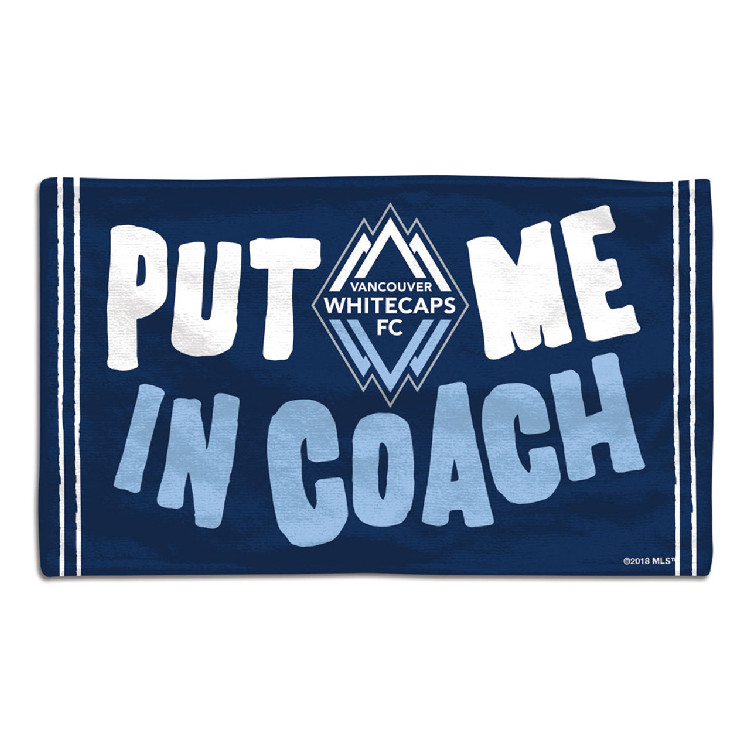 Vancouver Whitecaps FC Baby Burp Cloth 10x17