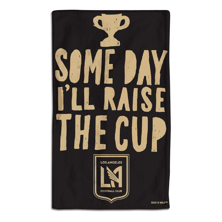 Los Angeles FC Baby Burp Cloth 10x17