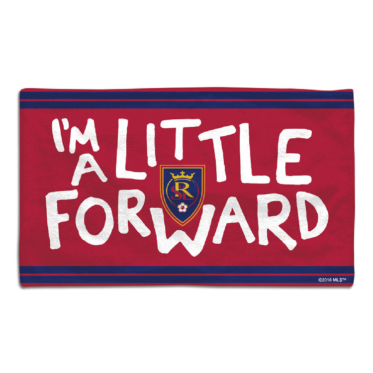 Real Salt Lake Baby Burp Cloth 10x17