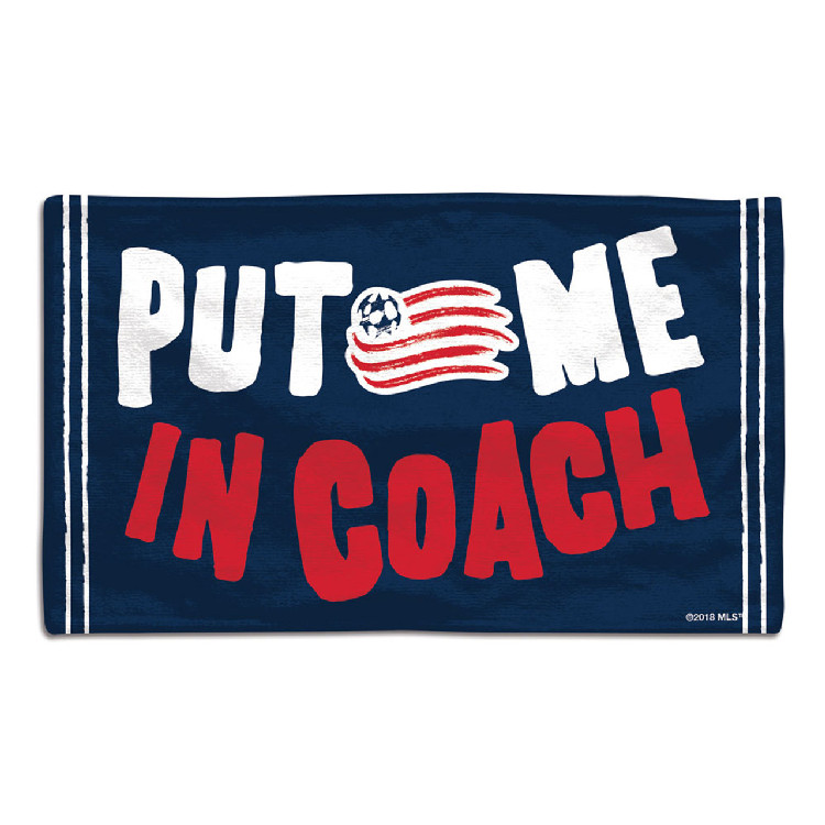 New England Revolution Baby Burp Cloth 10x17