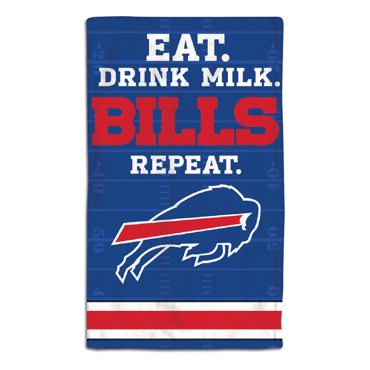 Buffalo Bills Baby Burp Cloth 10x17