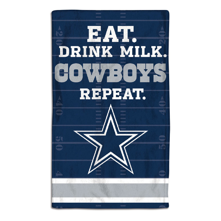 Dallas Cowboys Baby Burp Cloth 10x17