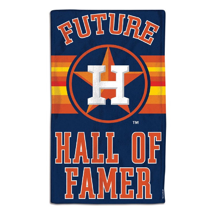 Houston Astros Baby Burp Cloth 10x17