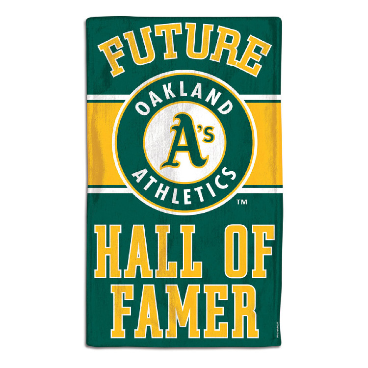 Oakland Athletics Baby Burp Cloth 10x17