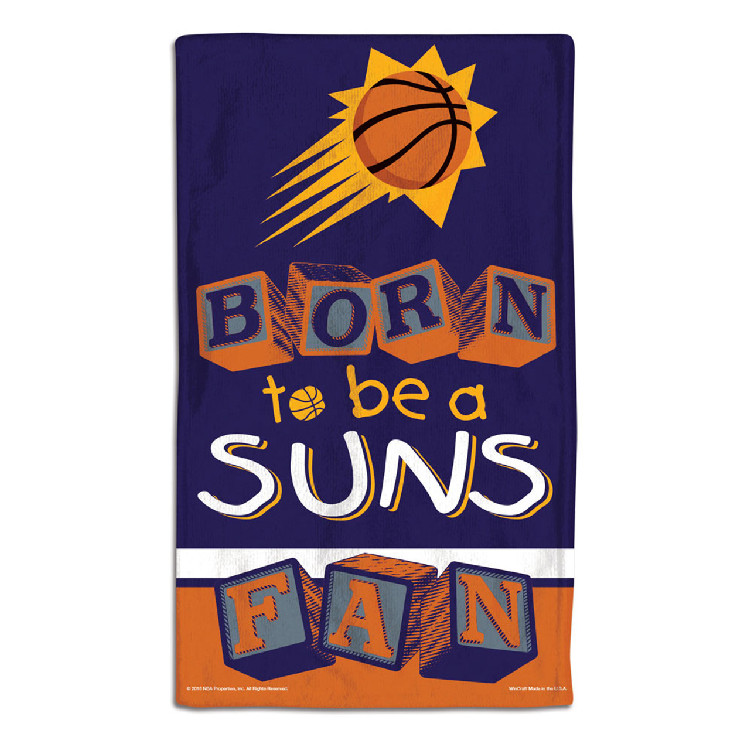 Phoenix Suns Baby Burp Cloth 10x17