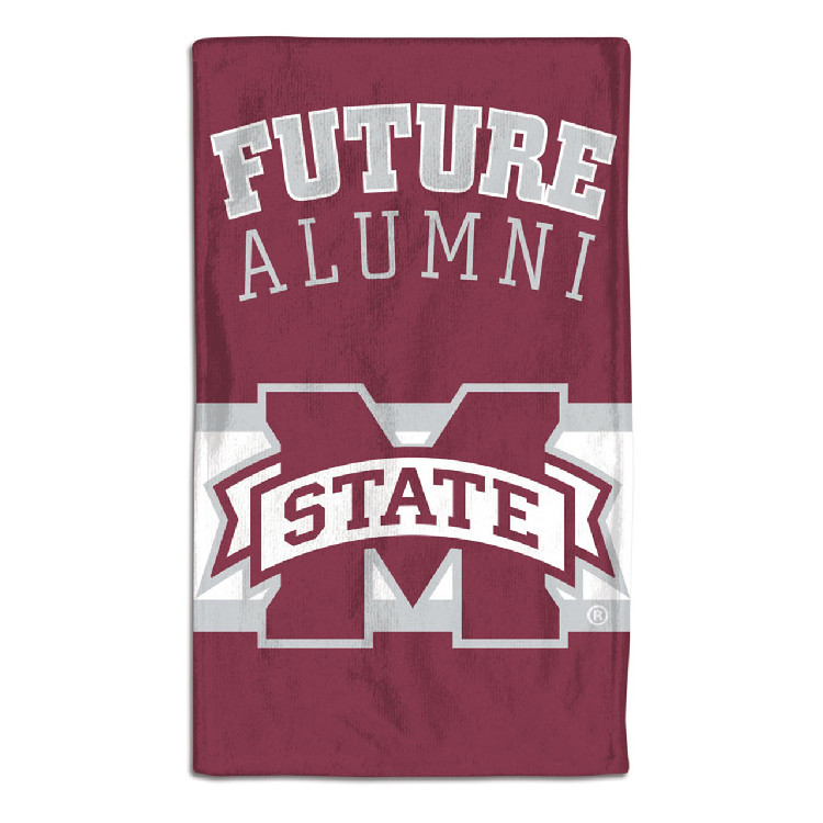 Mississippi State Bulldogs Baby Burp Cloth 10x17