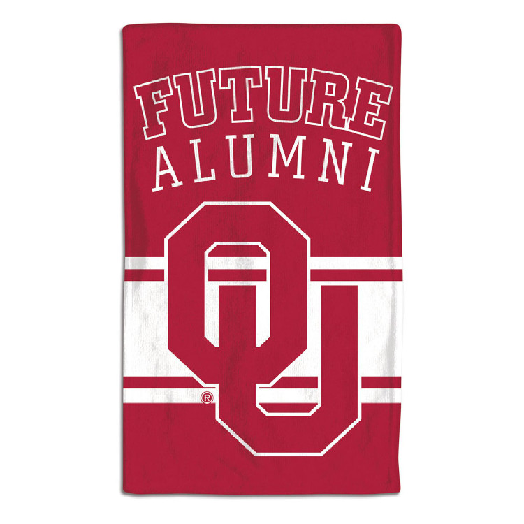 Oklahoma Sooners Baby Burp Cloth 10x17