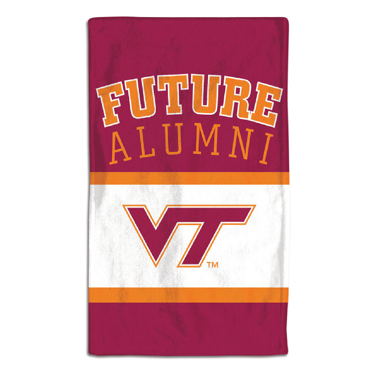 Virginia Tech Hokies Baby Burp Cloth 10x17