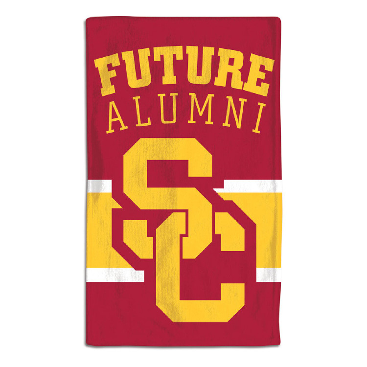 USC Trojans Baby Burp Cloth 10x17