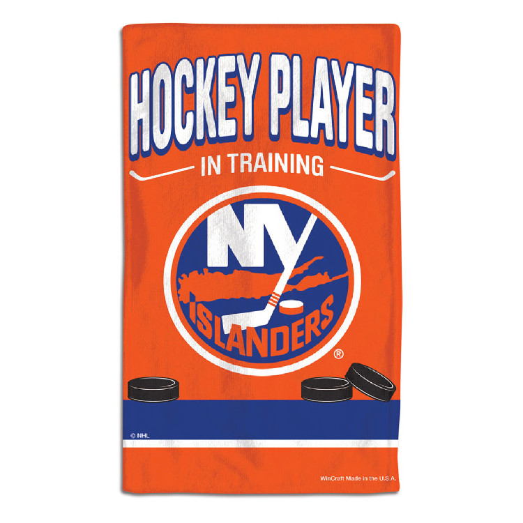 New York Islanders Baby Burp Cloth 10x17