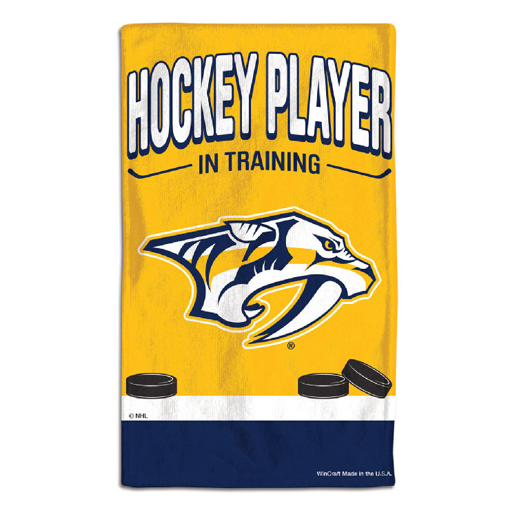 Nashville Predators Baby Burp Cloth 10x17