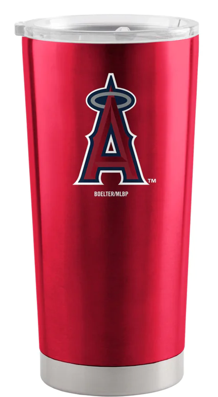 Logo Brands Los Angeles Angels Travel Tumbler 20oz Stainless Steel