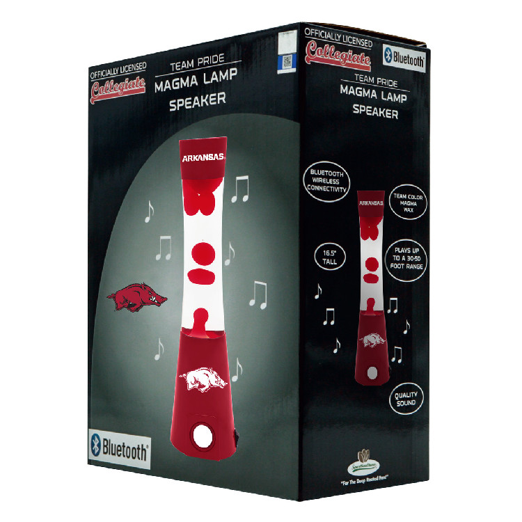 Arkansas Razorbacks Magma Lamp - Bluetooth Speaker