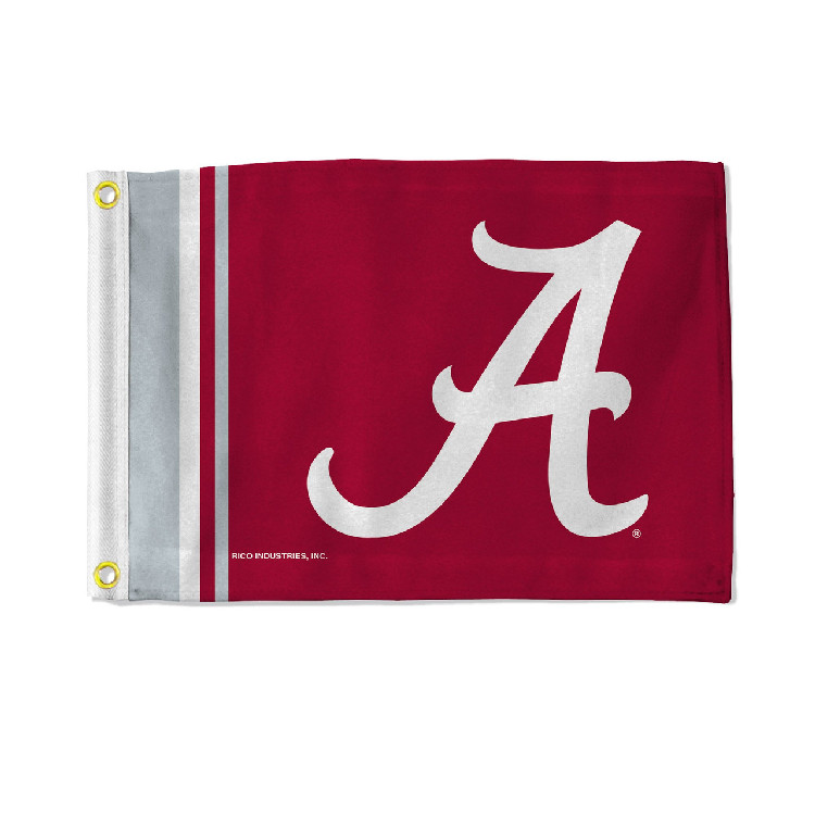 Alabama Crimson Tide Flag 12x17 Striped Utility