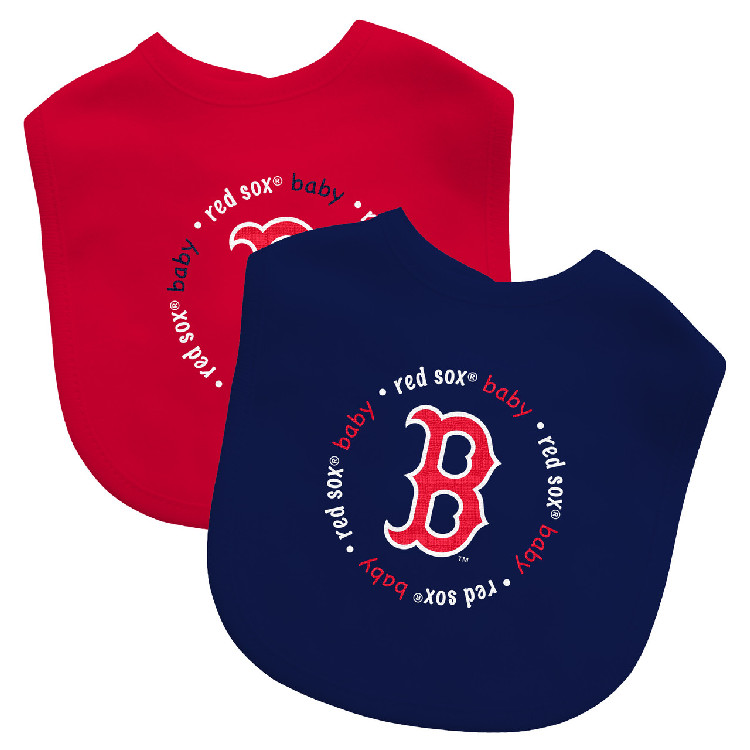 Boston Red Sox Baby Bib 2 Pack