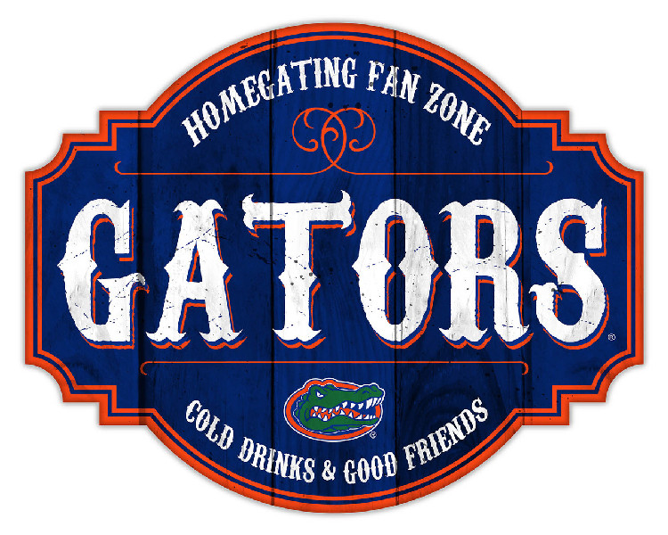 Florida Gators Sign Wood 12 Inch Homegating Tavern