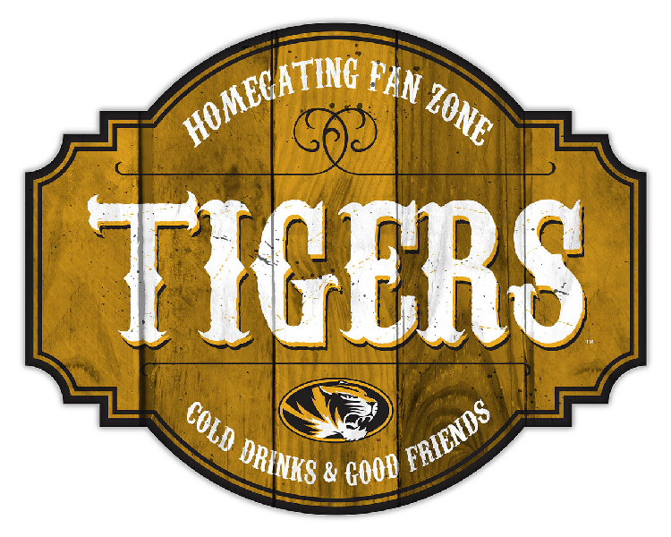 Missouri Tigers Sign Wood 12 Inch Homegating Tavern