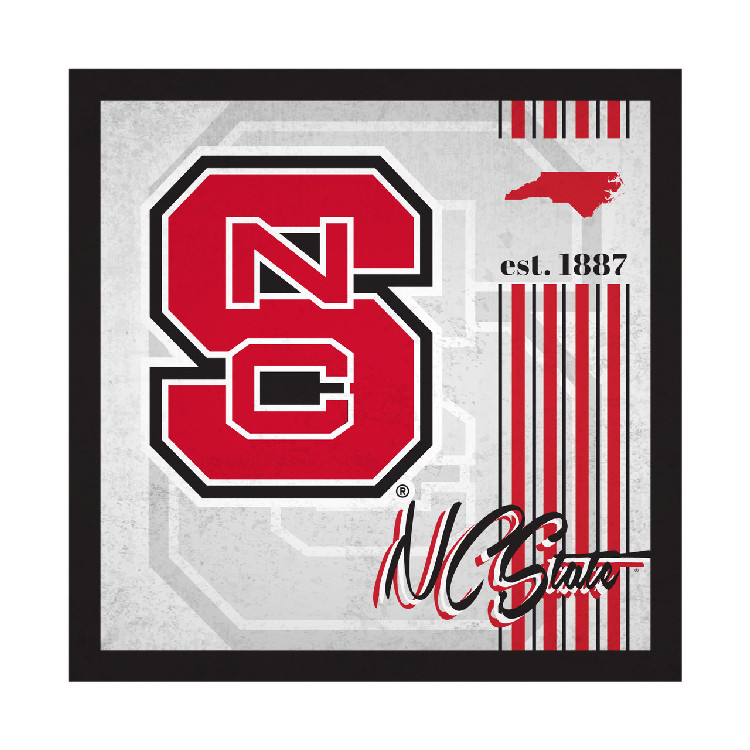North Carolina State Wolfpack Sign Wood 10x10 Album Design