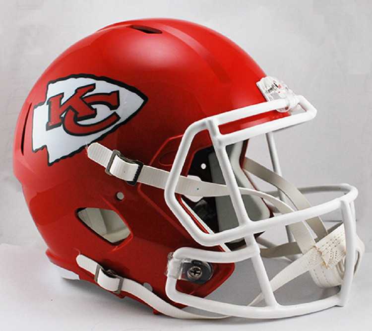 Kansas City Chiefs Deluxe Replica Speed Helmet