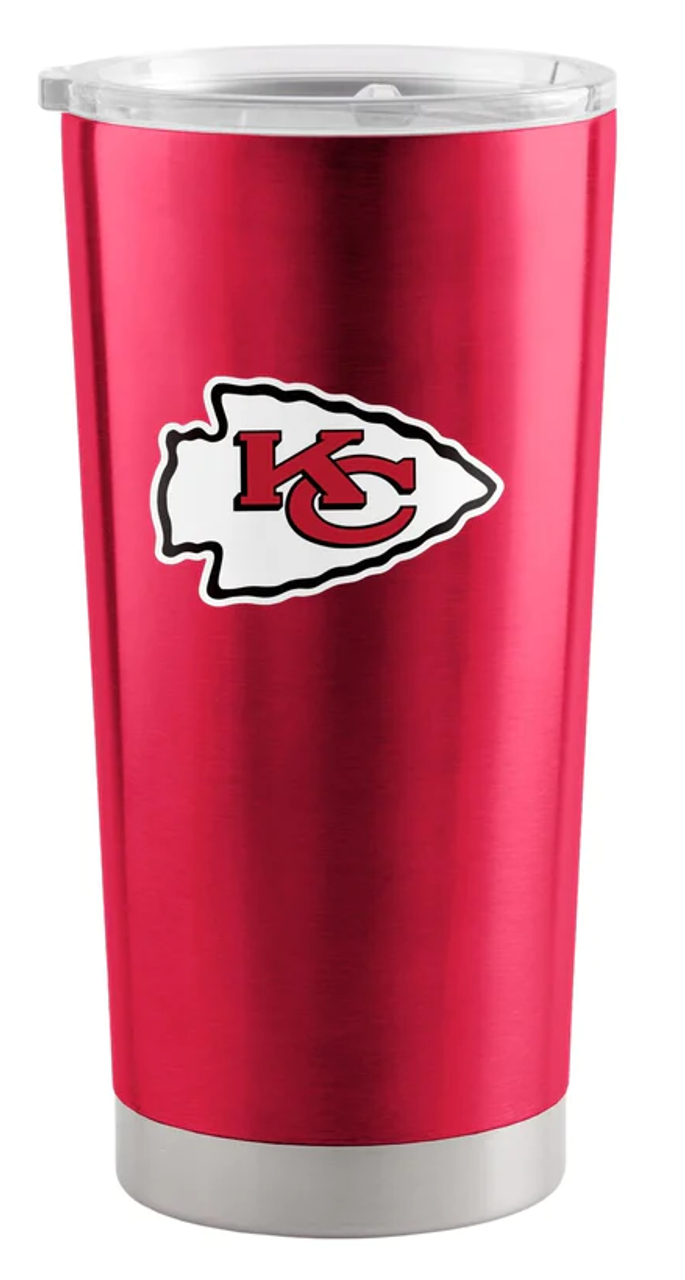 Kansas City Chiefs Travel Tumbler 20oz Stainless Steel