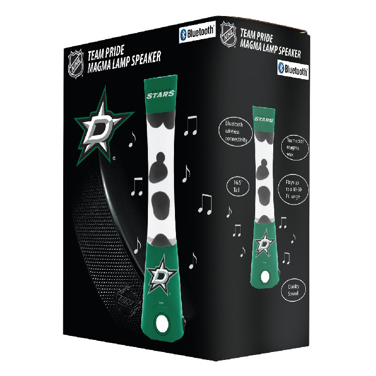 Dallas Stars Magma Lamp - Bluetooth Speaker