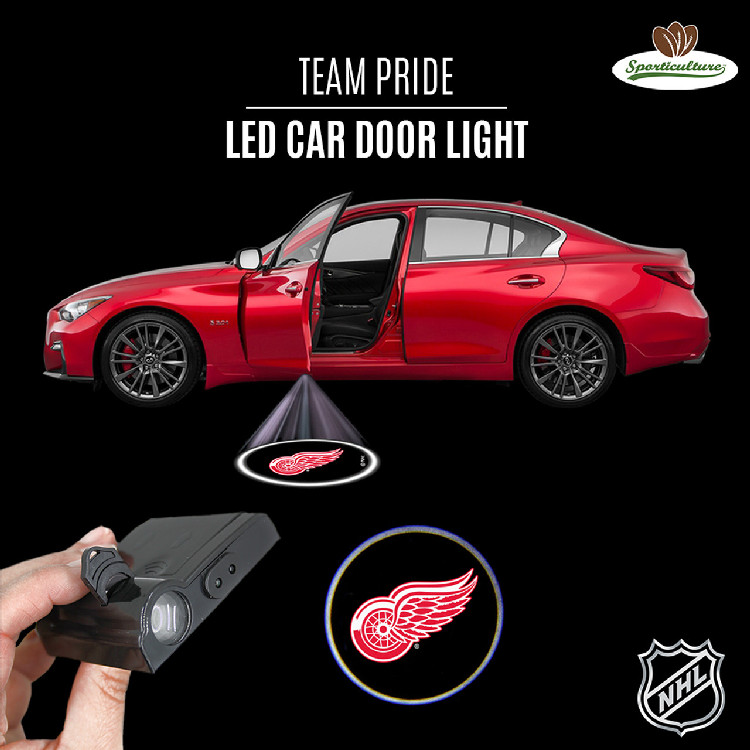 Detroit Red Wings Car Door Light LED