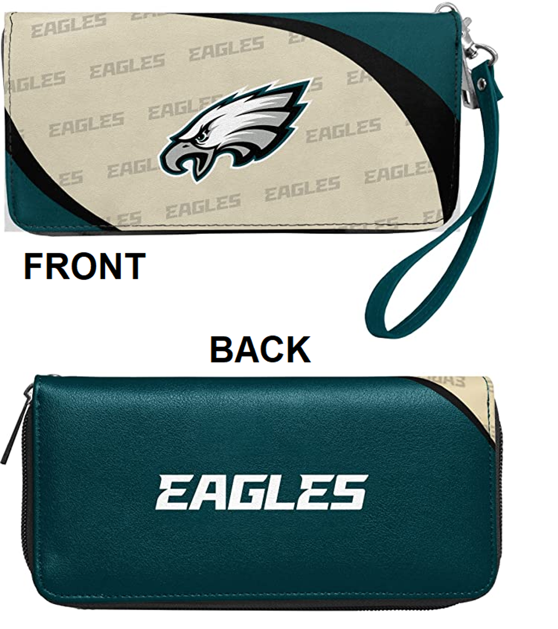 Philadelphia Eagles Wallet Curve Organizer Style