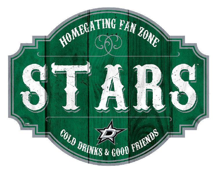 Dallas Stars Sign Wood 12 Inch Homegating Tavern