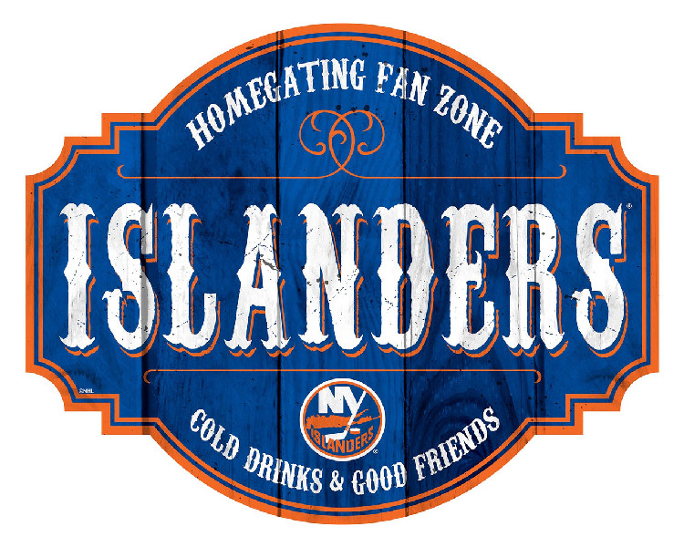 New York Islanders Sign Wood 12 Inch Homegating Tavern