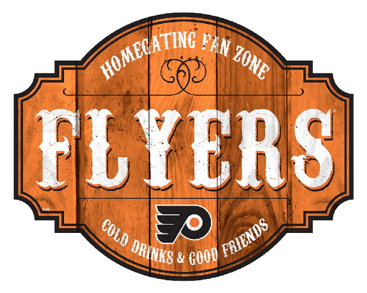 Philadelphia Flyers Sign Wood 12 Inch Homegating Tavern