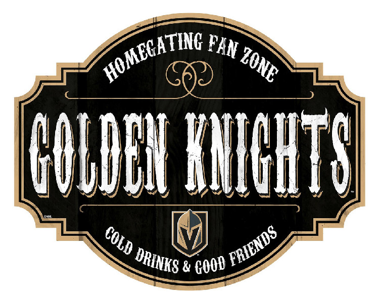 Vegas Golden Knights Sign Wood 12 Inch Homegating Tavern